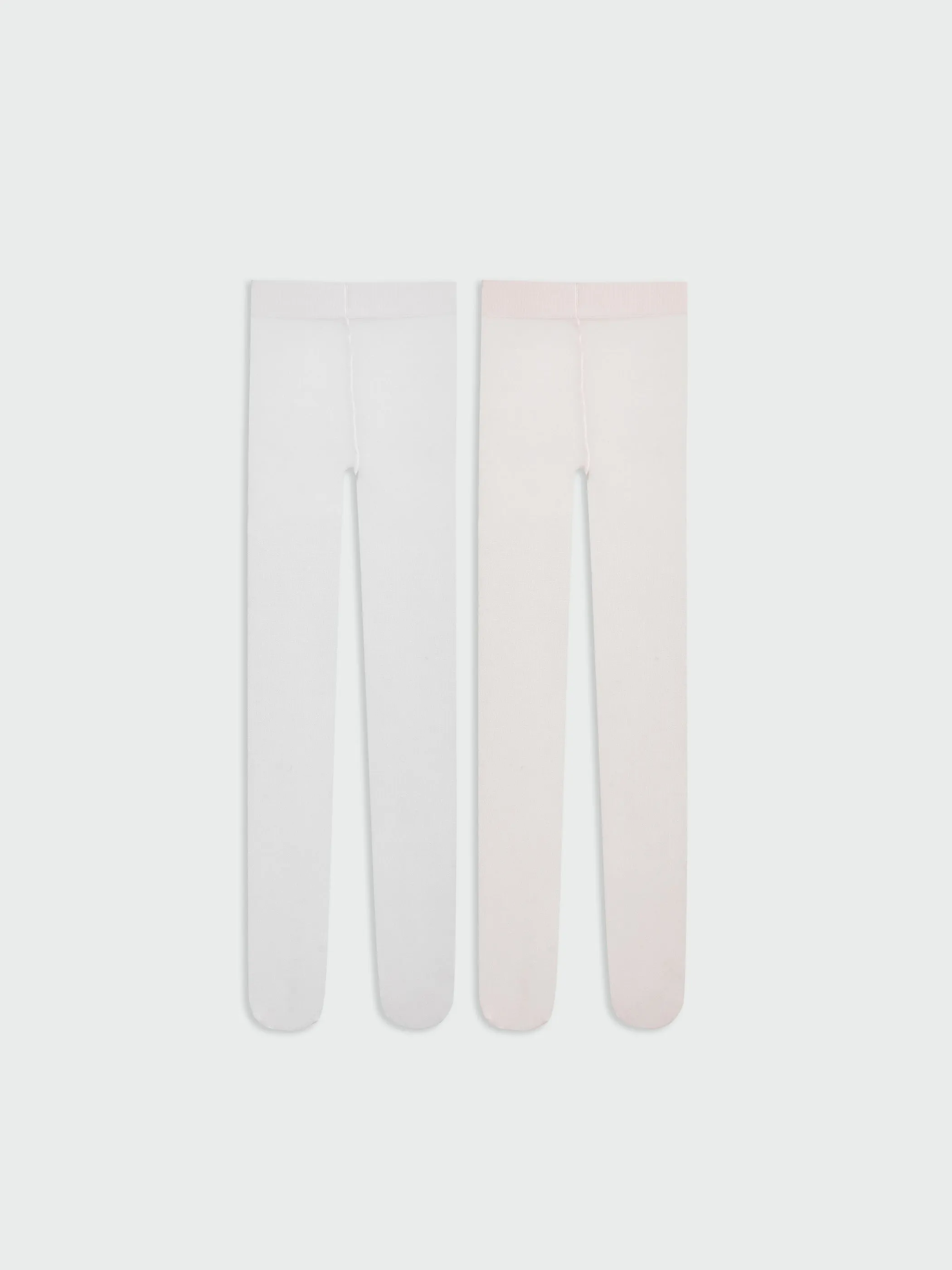 Girl Glitter Thin Tights 2-Pack