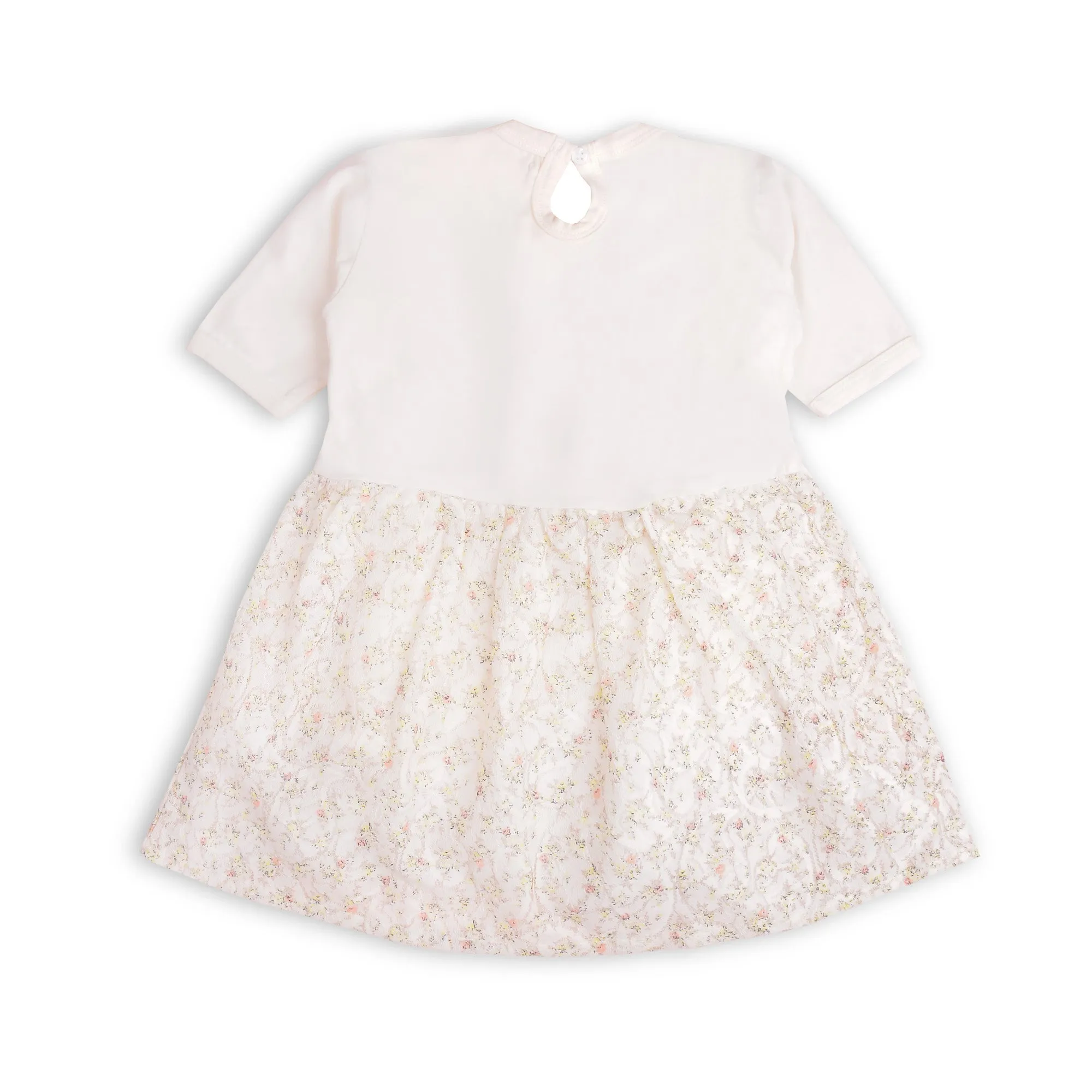 Girls Lace Knitted Dress