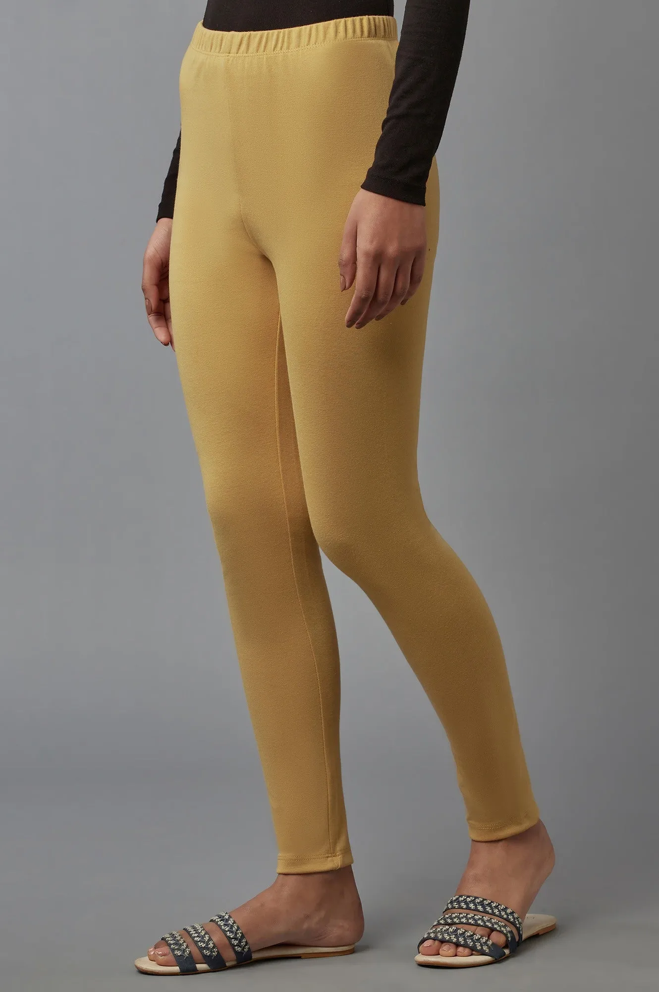 Gold Winter Tights