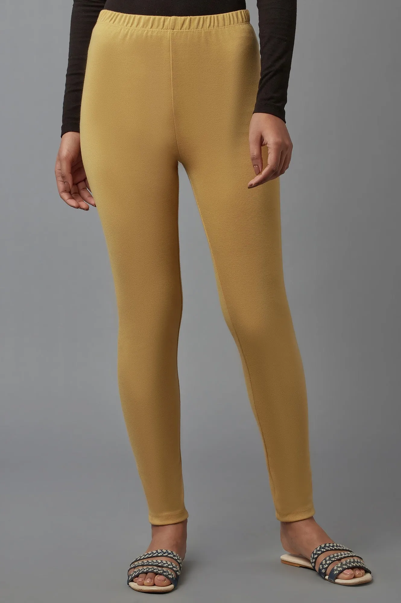 Gold Winter Tights