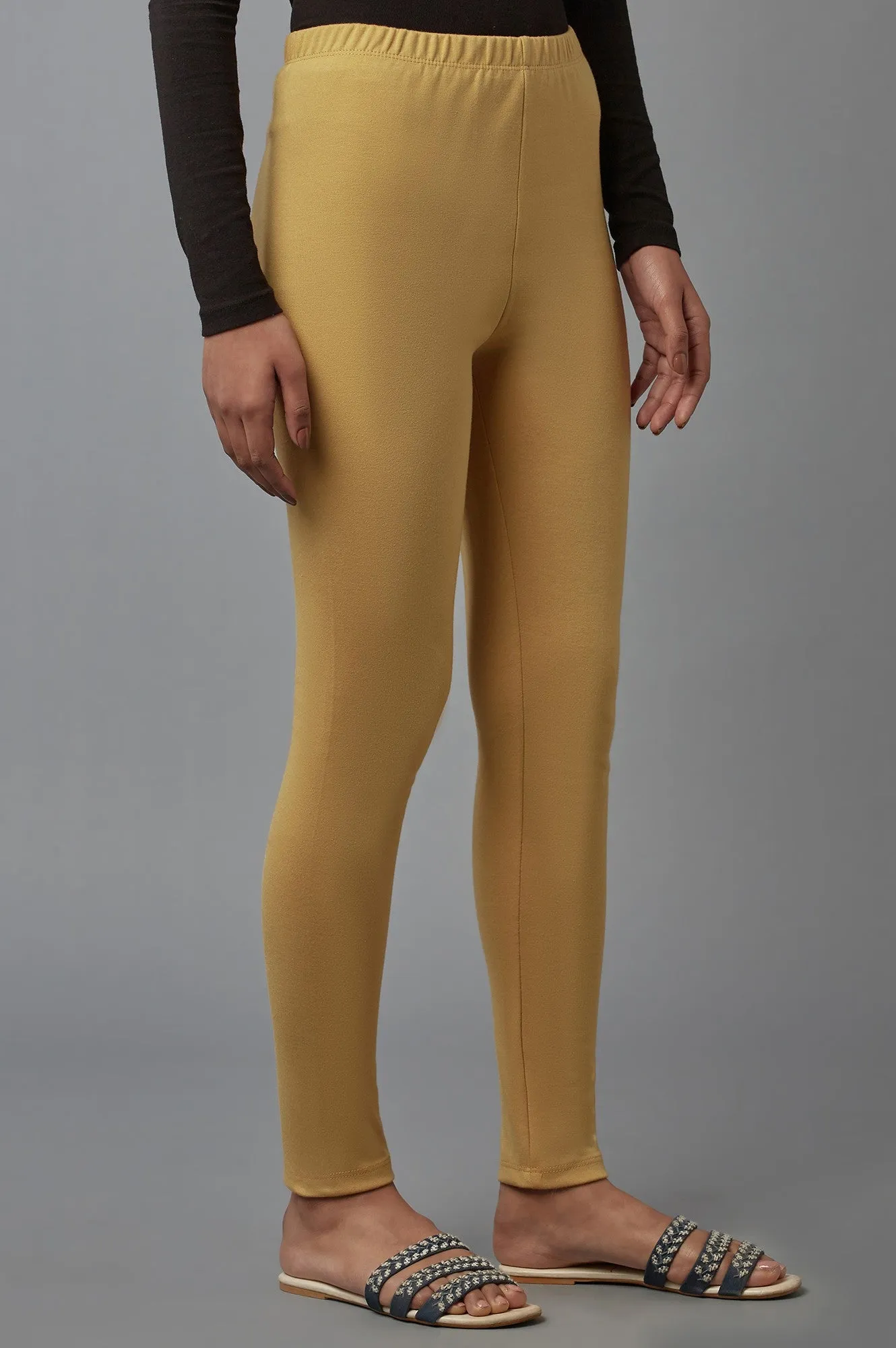 Gold Winter Tights