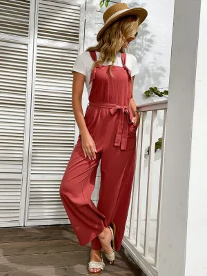 Halley Overalls - Ruby