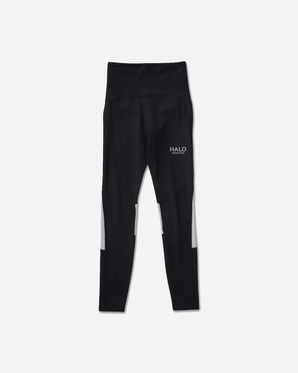 Halo Womens Block Tights - Black