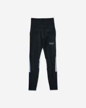 Halo Womens Block Tights - Black