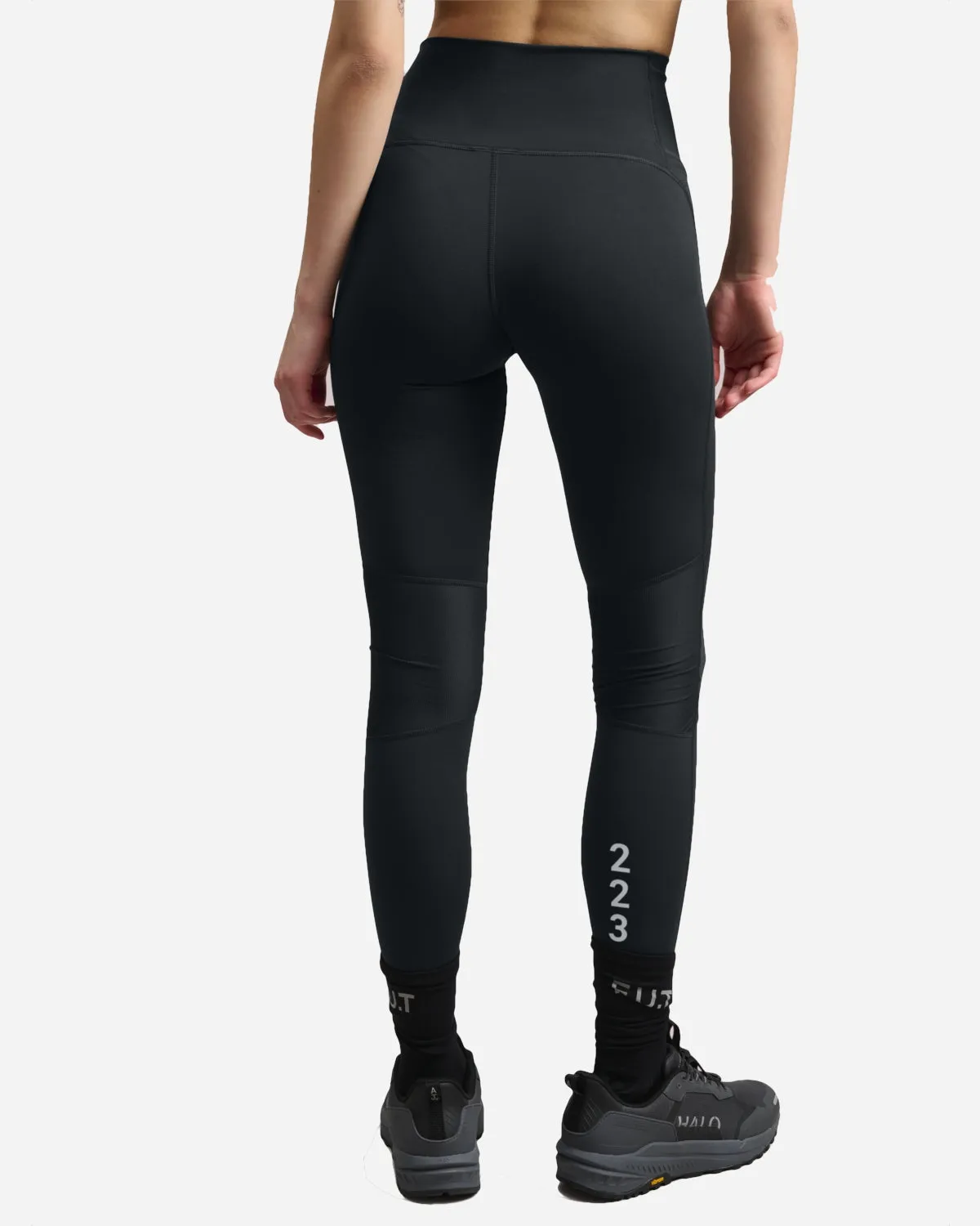 HALO Womens Highrise Tights - Black