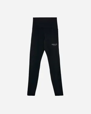 HALO Womens Highrise Tights - Black