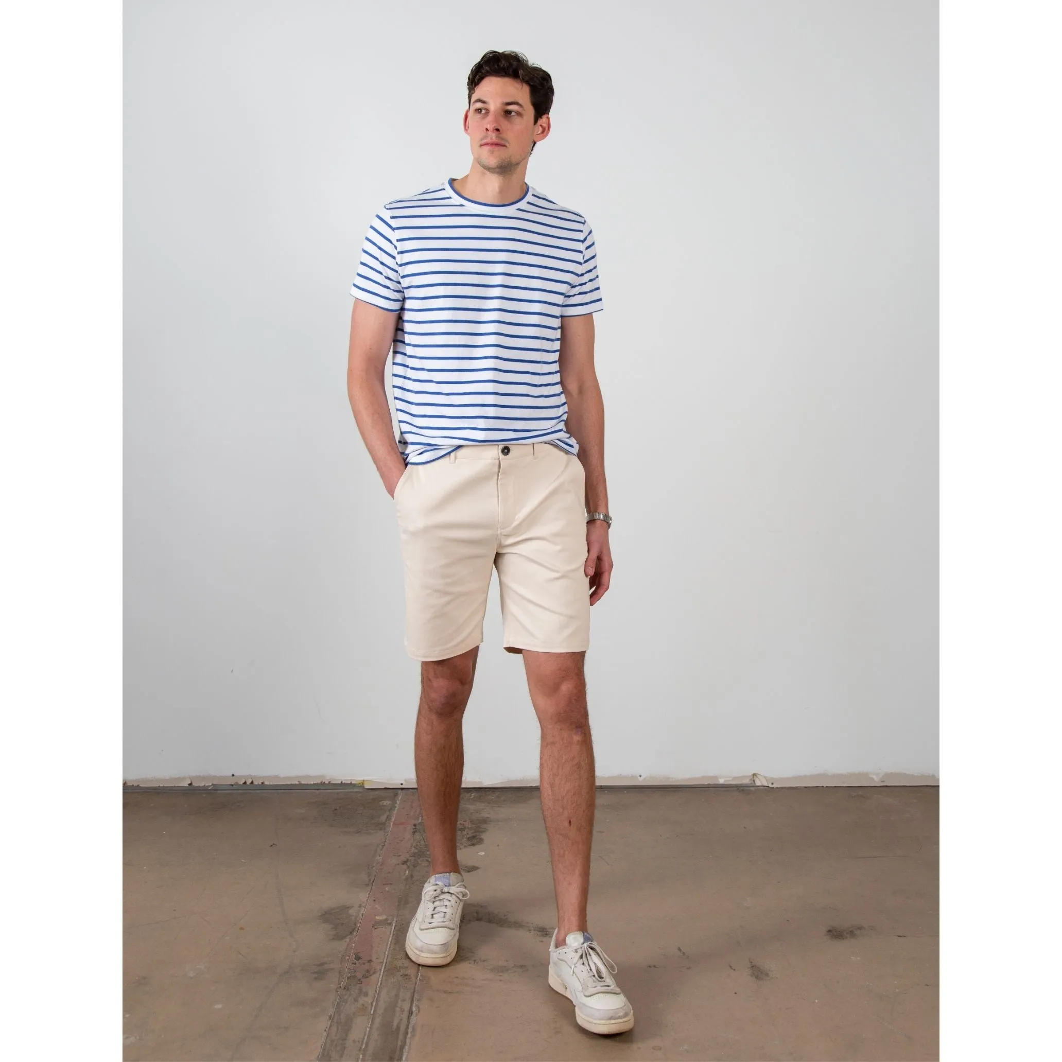 Hampton Pima Cotton Striped Tee