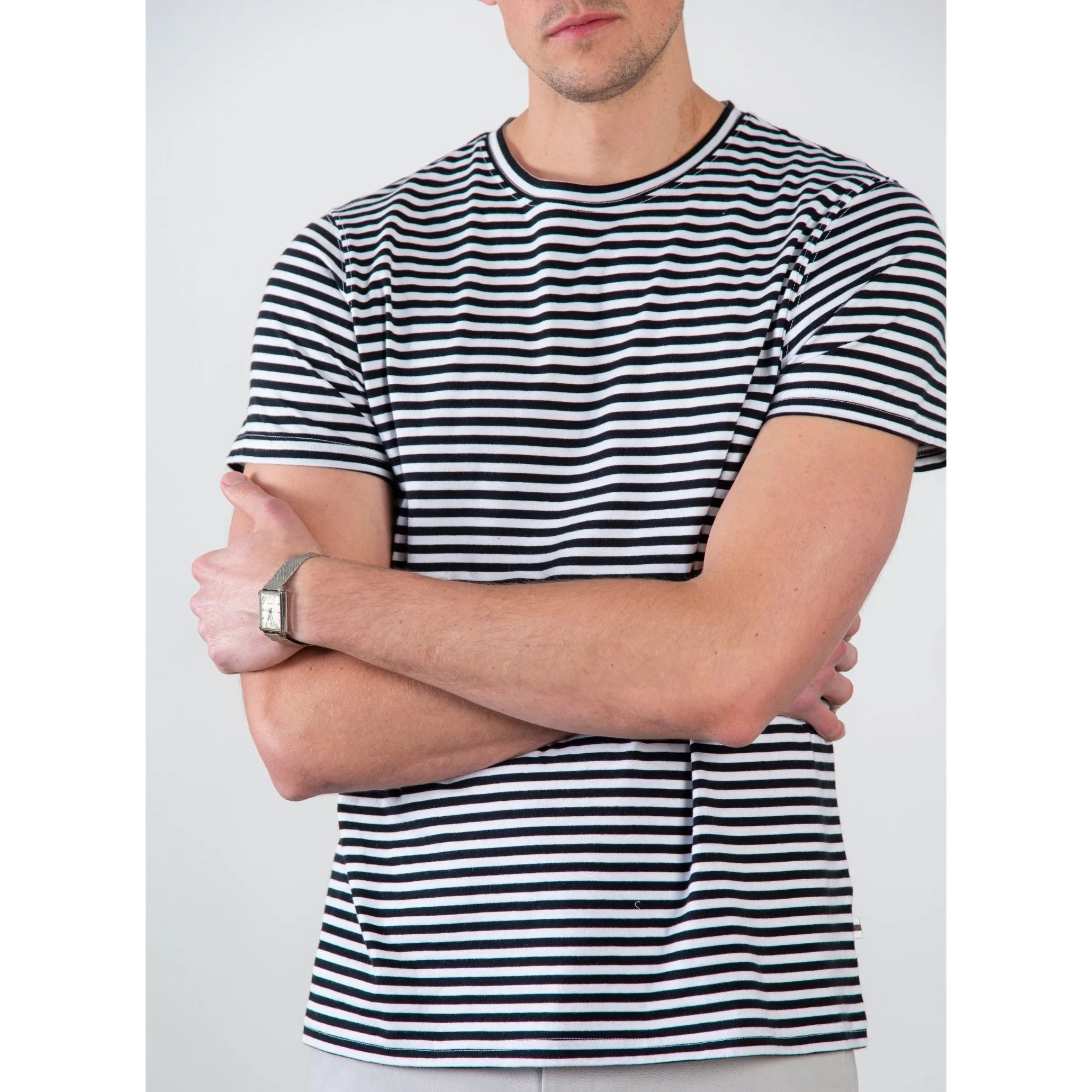 Hampton Pima Cotton Striped Tee