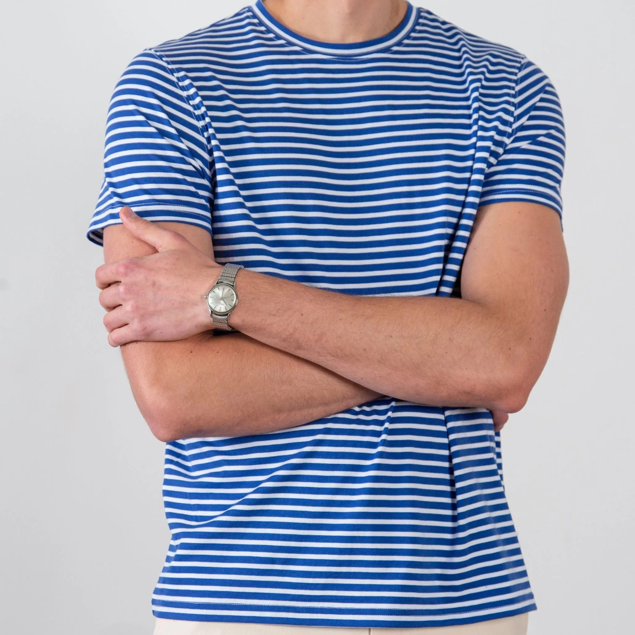 Hampton Pima Cotton Striped Tee