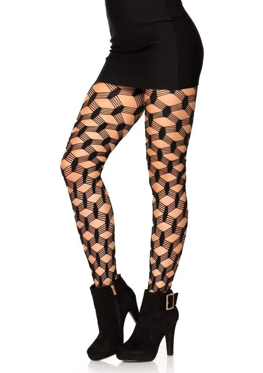 Hardcore Net Tights Black