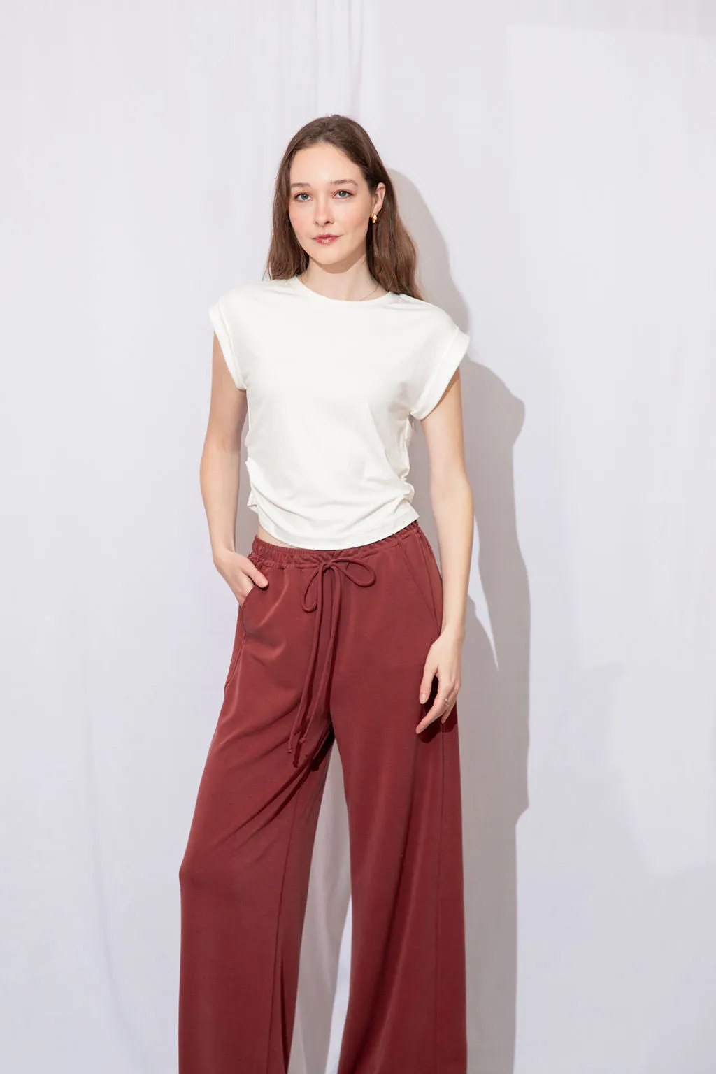 Harlow Ruched Tee