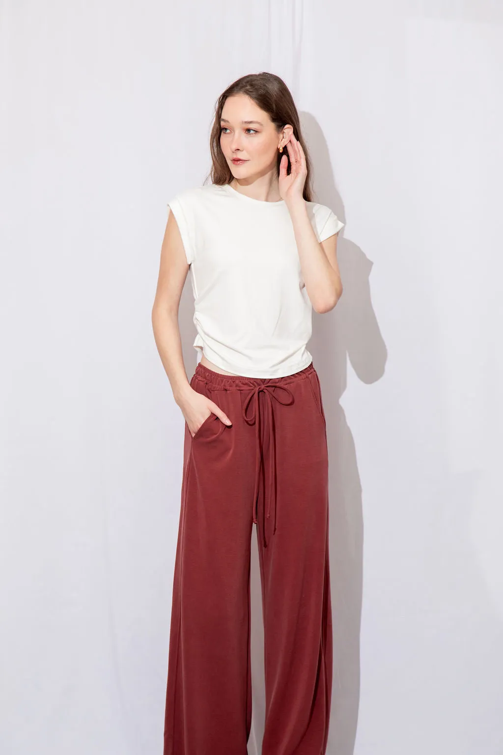Harlow Ruched Tee