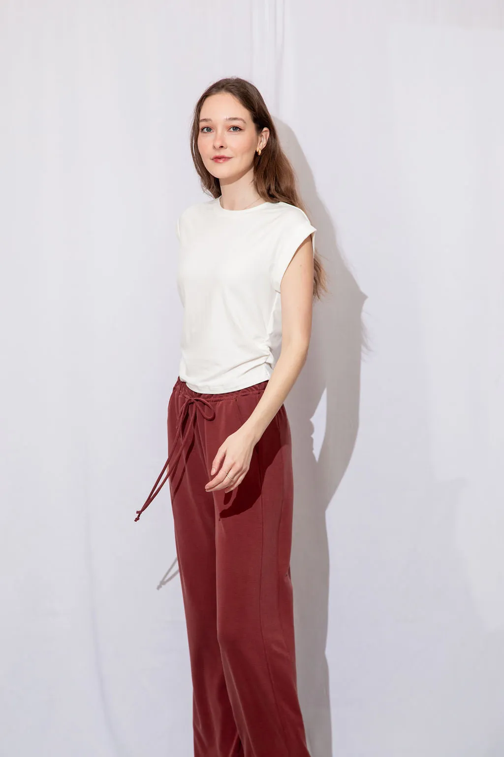 Harlow Ruched Tee