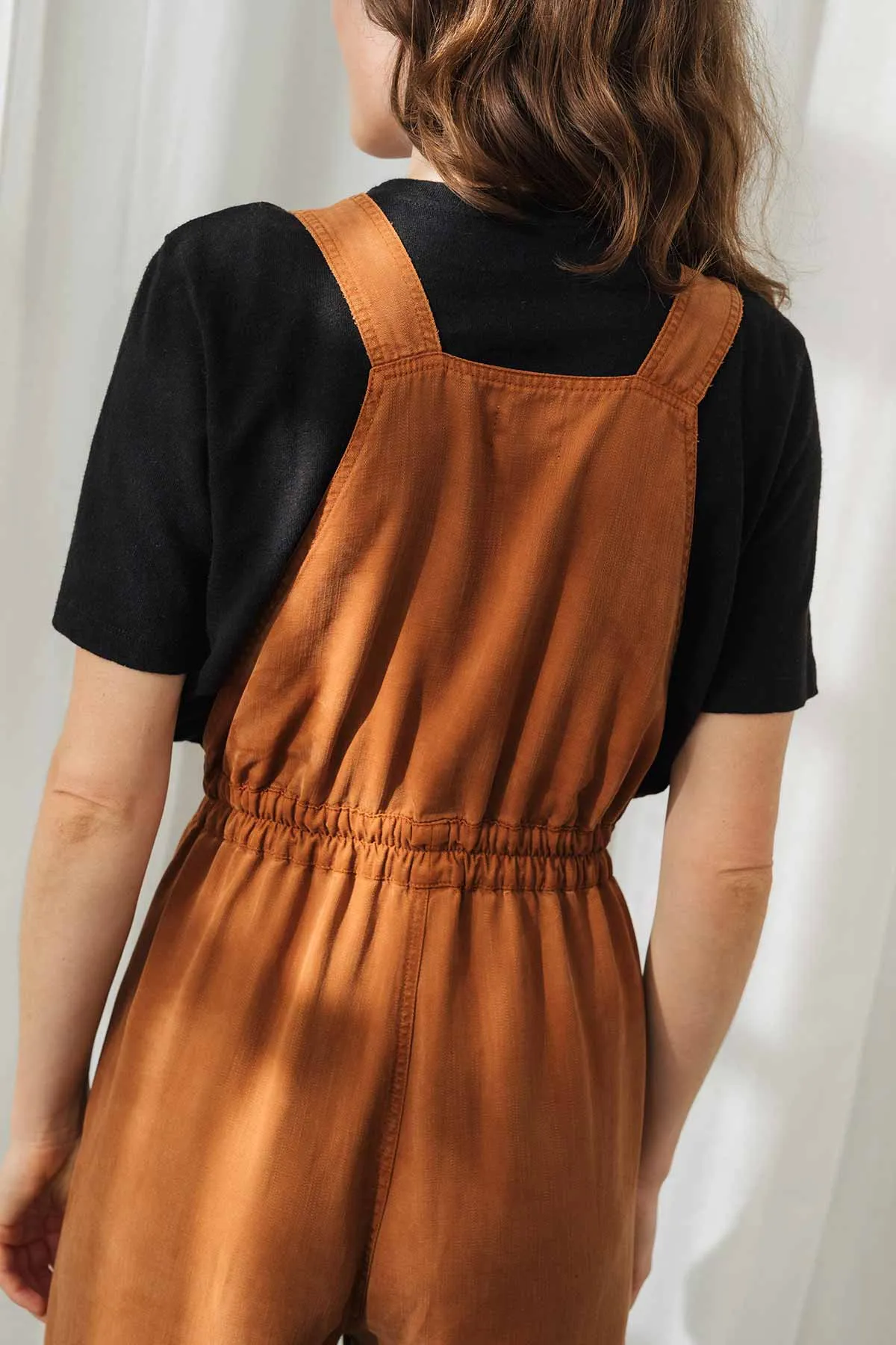 Hornos Overalls Umber Brown