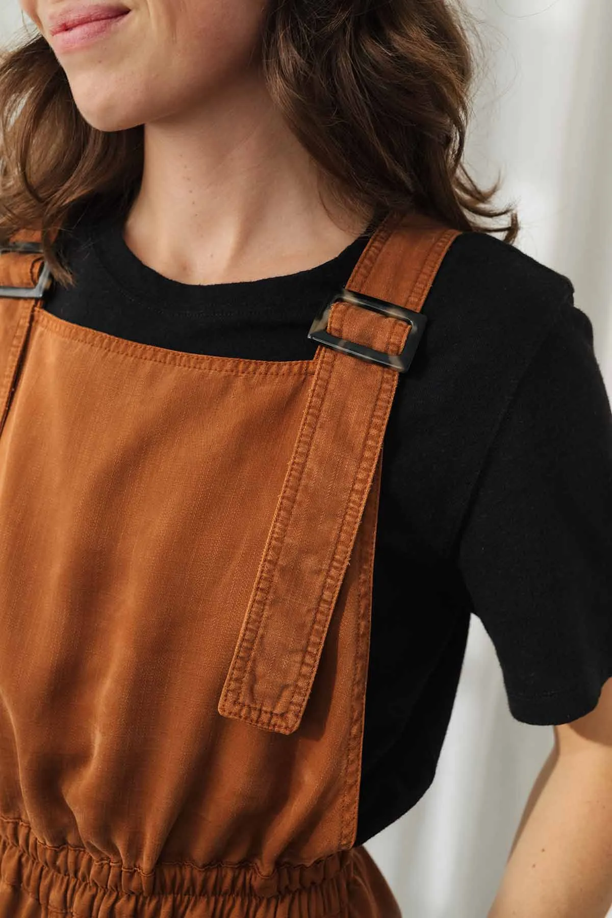 Hornos Overalls Umber Brown