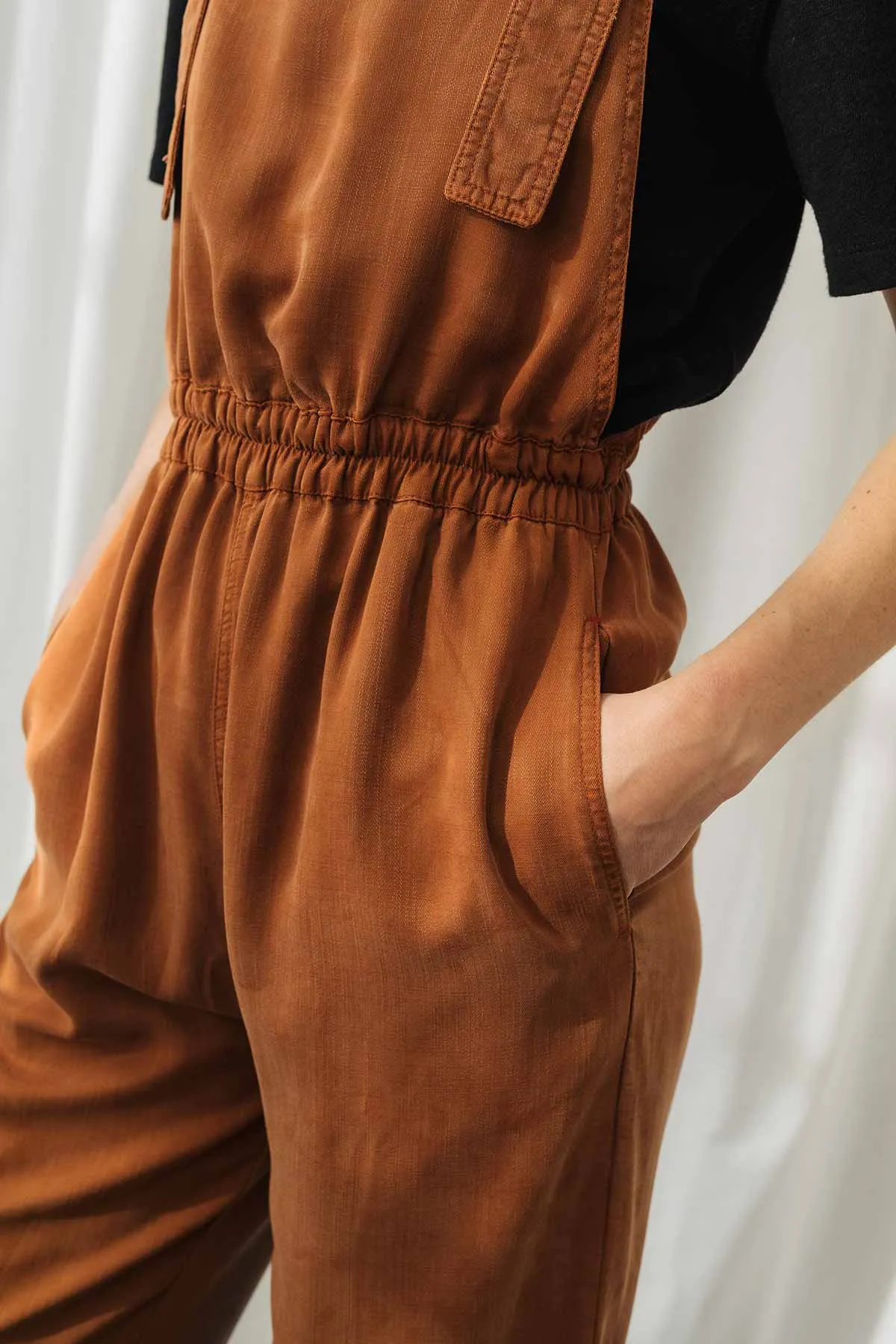 Hornos Overalls Umber Brown