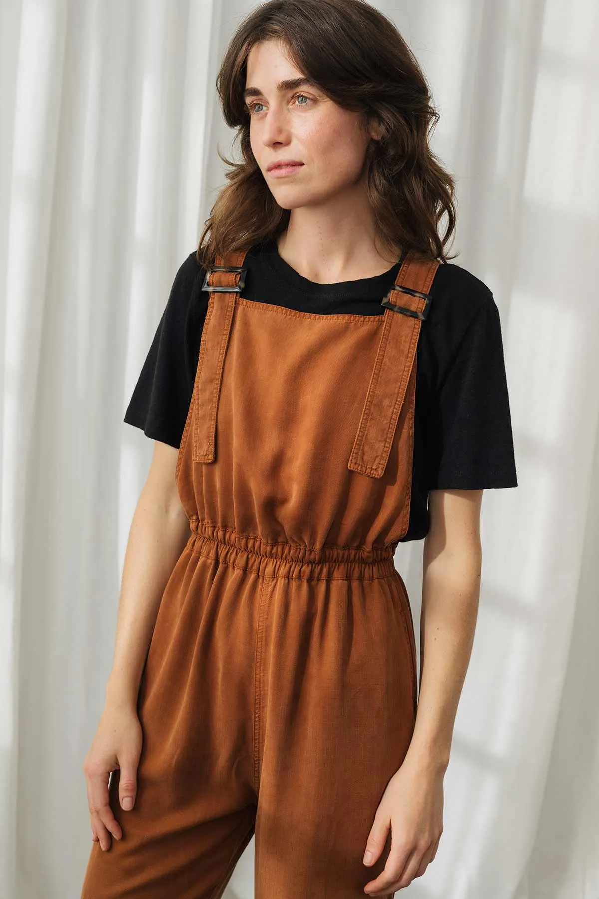 Hornos Overalls Umber Brown