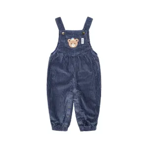 Huxbaby Midnight Cord Overalls
