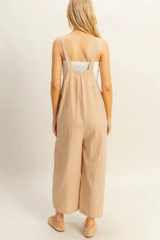 HYFVE Textured Wide Leg Overall