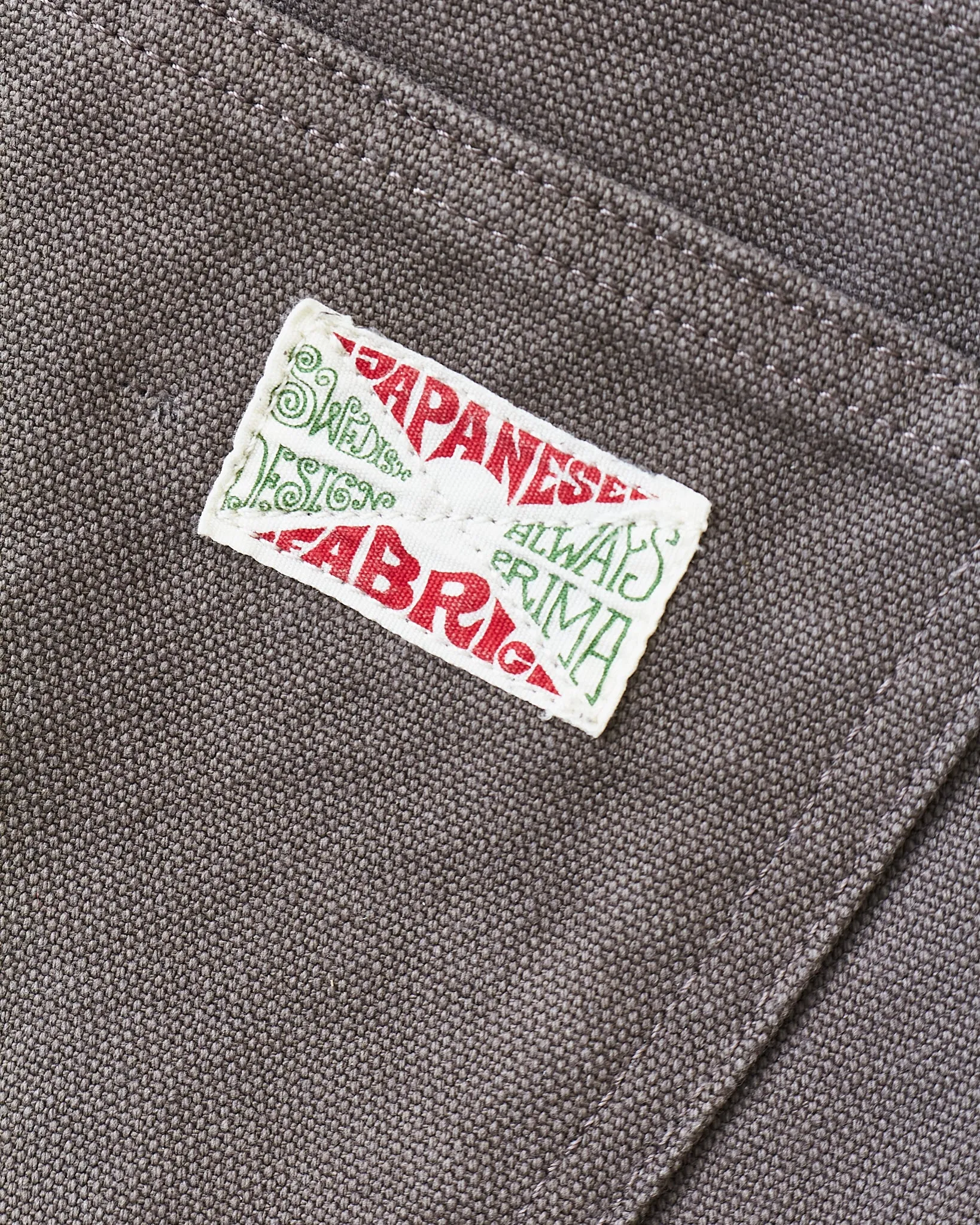 Indigofera Wendell Pants Smithson Canvas Warm Gray