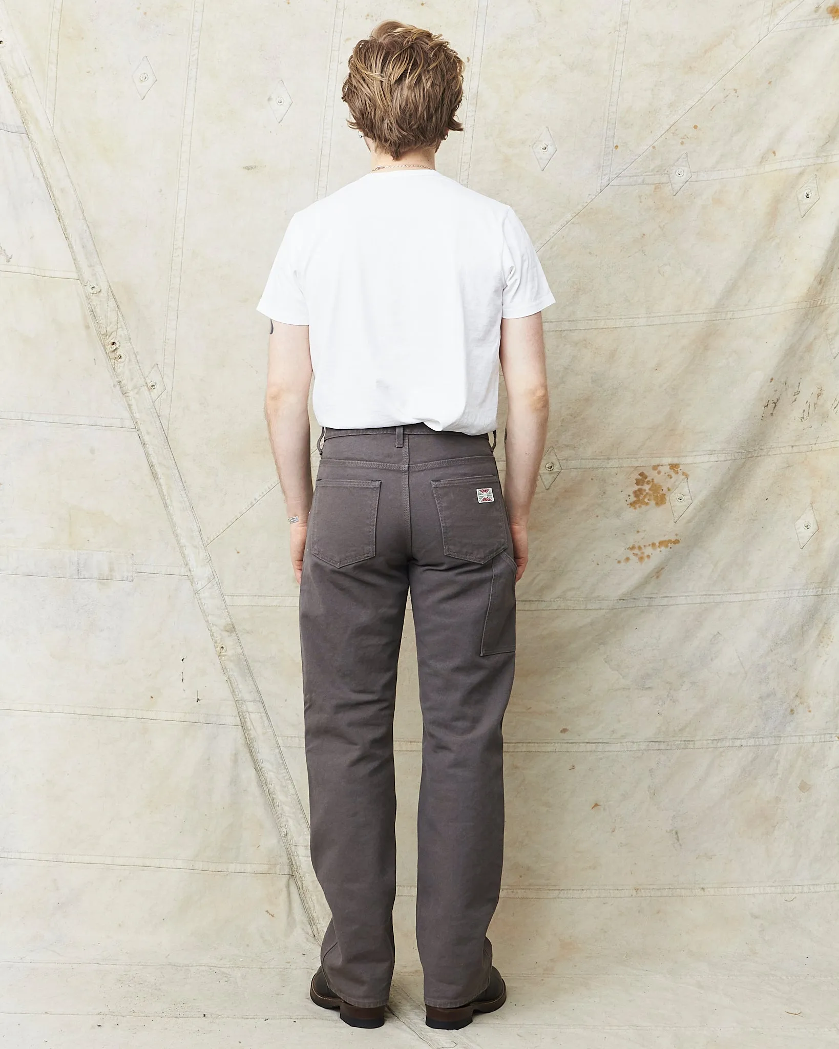 Indigofera Wendell Pants Smithson Canvas Warm Gray