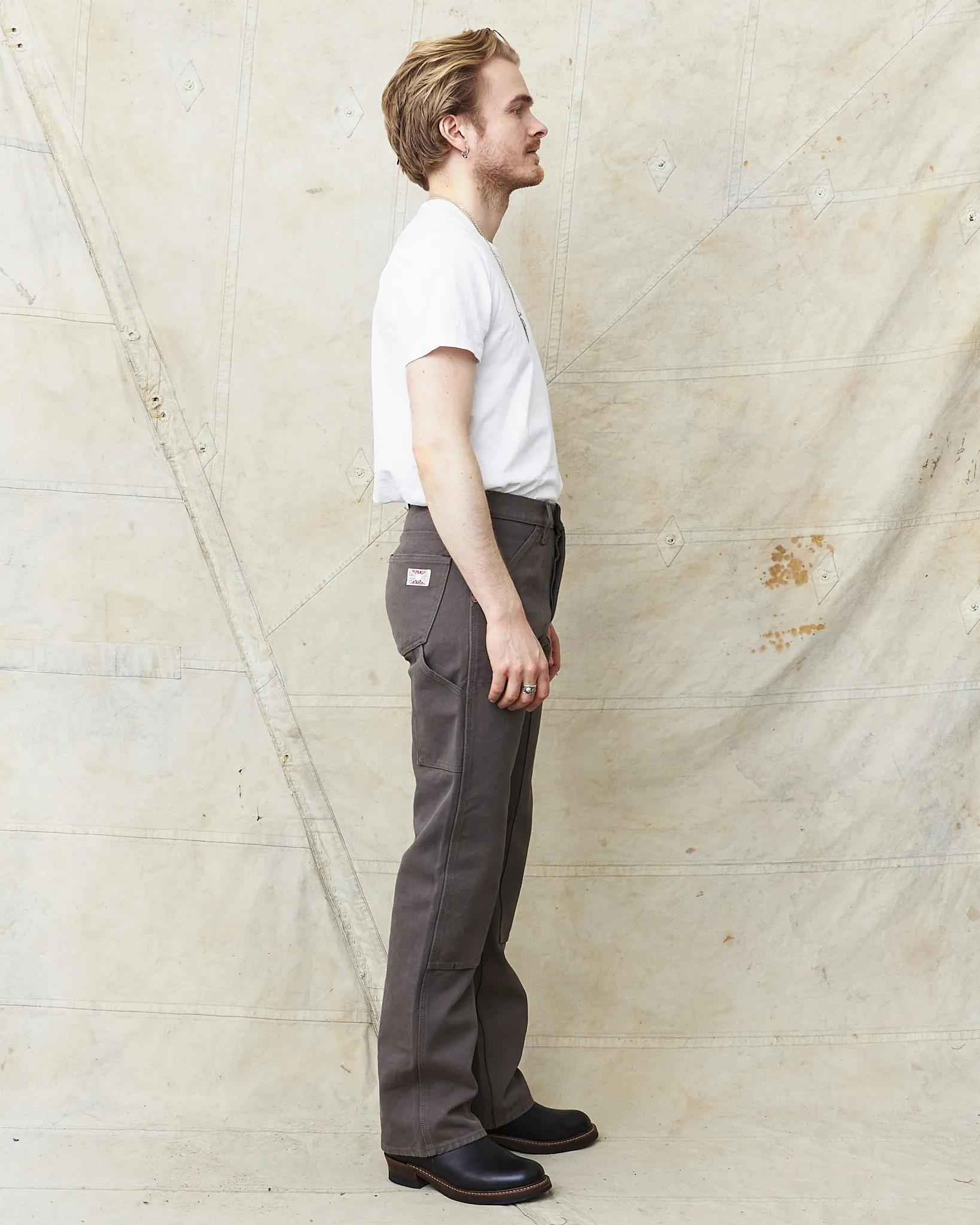 Indigofera Wendell Pants Smithson Canvas Warm Gray