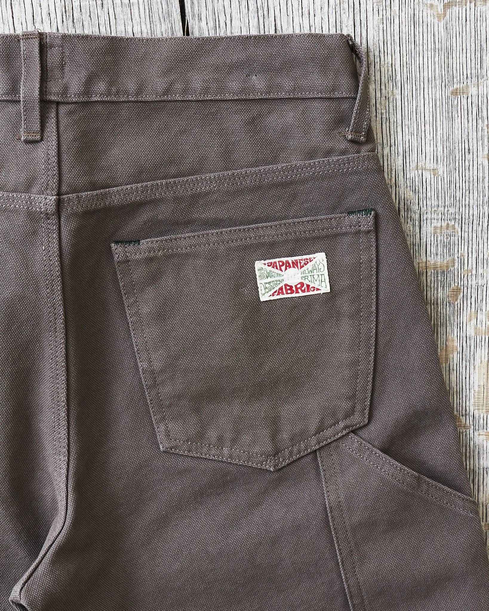 Indigofera Wendell Pants Smithson Canvas Warm Gray