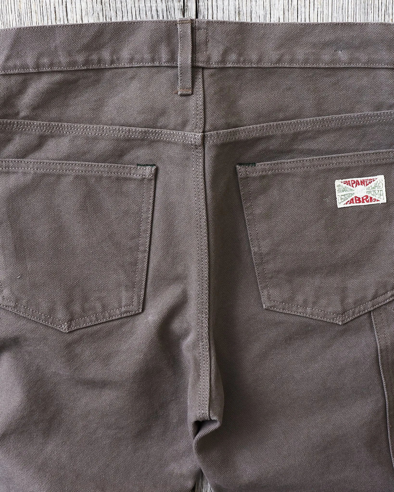 Indigofera Wendell Pants Smithson Canvas Warm Gray