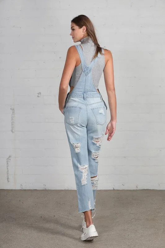 Insane Gene HEAVY DISTRESSED STRAIGHT FIT OVERALL