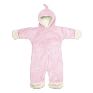 Iplay Soft & Snuggly Cuddlesuit Romper - Light Pink - S(6 months)