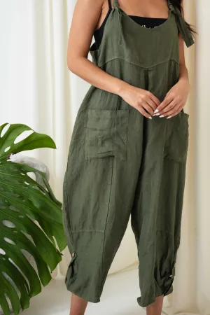 Jovie Baggy Jumpsuit | Khaki