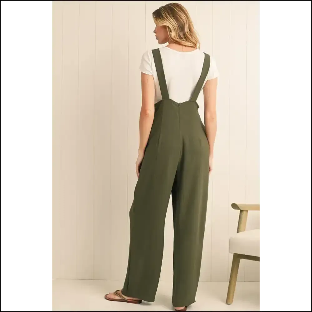 Jungle Green Overalls: Button Straight Leg? i Needful Things ! 🌿