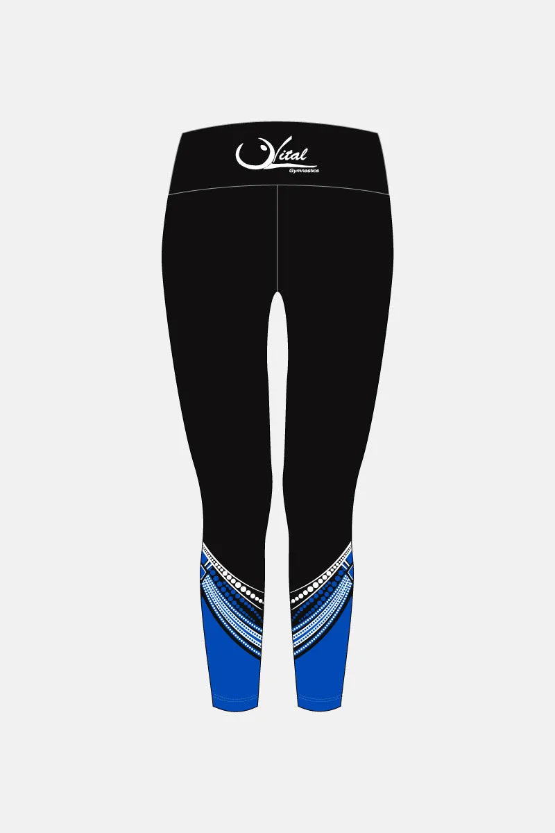 Kaleidoscope Black Club Merch FL Tights