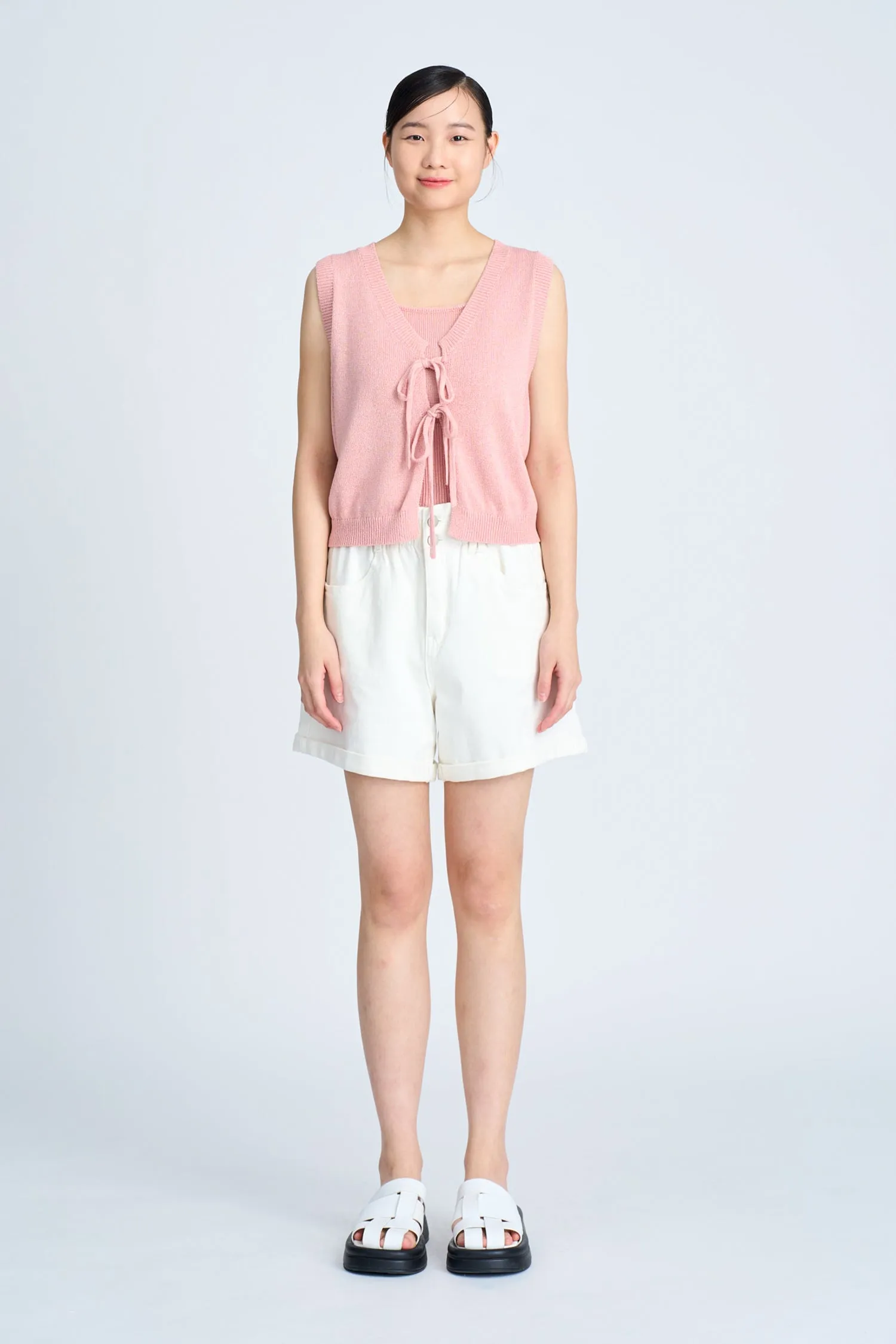 Knitted Camisole - Blush