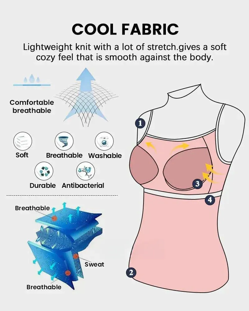 🏆LAST DAY SALE 49% OFF - Loose-fitting Tank Top With Built-in Bra