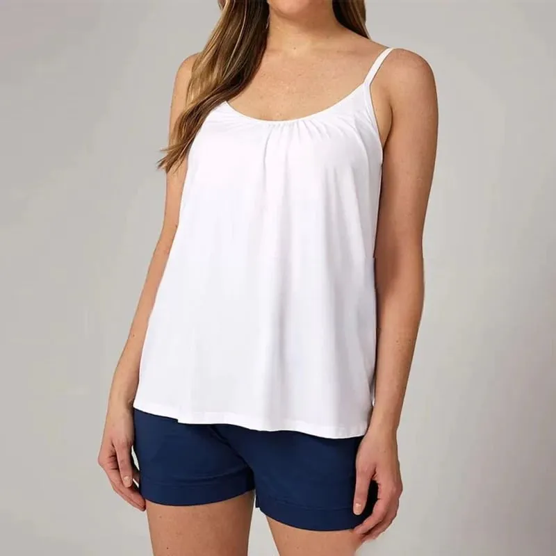🏆LAST DAY SALE 49% OFF - Loose-fitting Tank Top With Built-in Bra