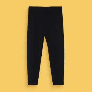 Little Girls Tights-Black