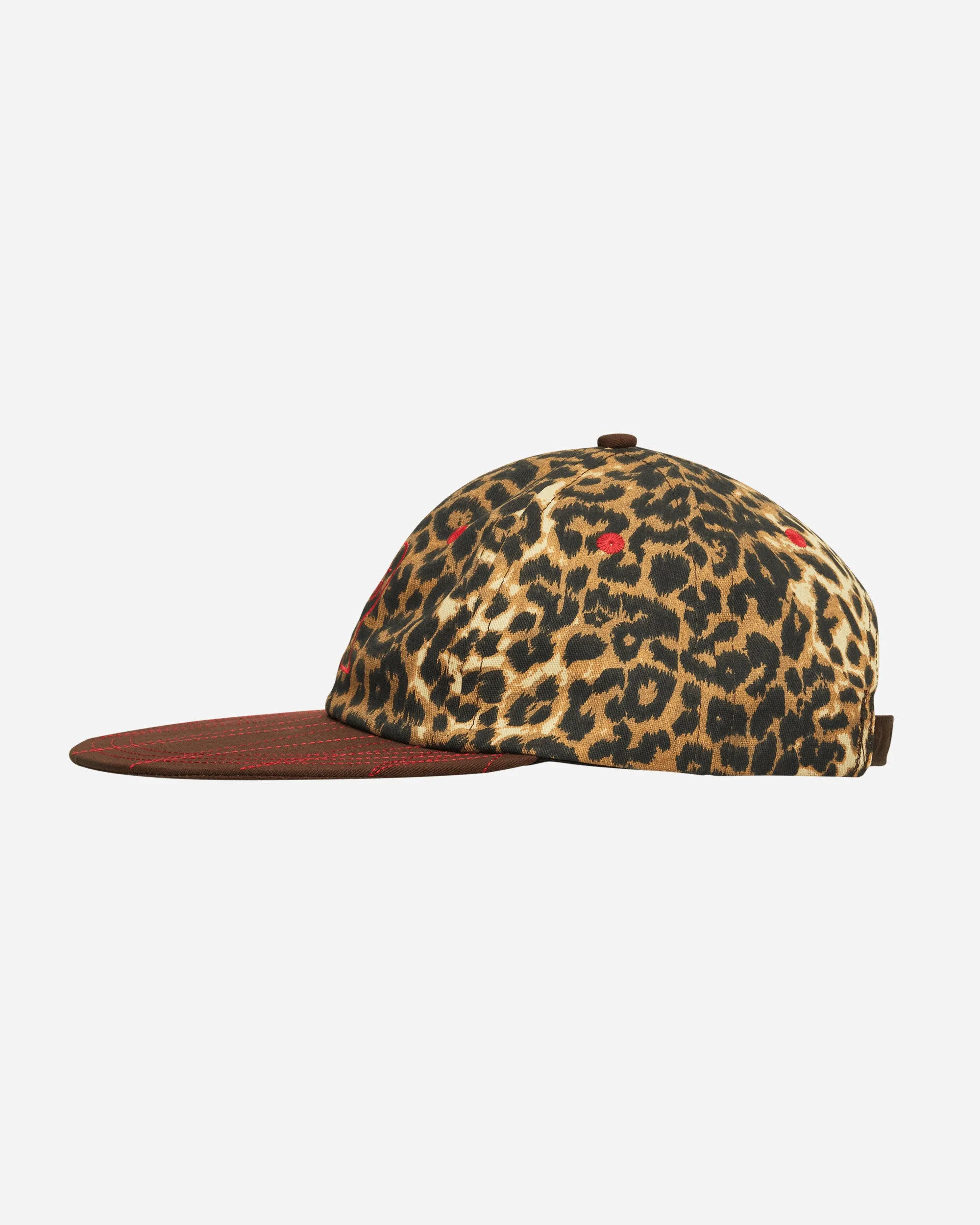 Logohead Long Brim Hat Leopard