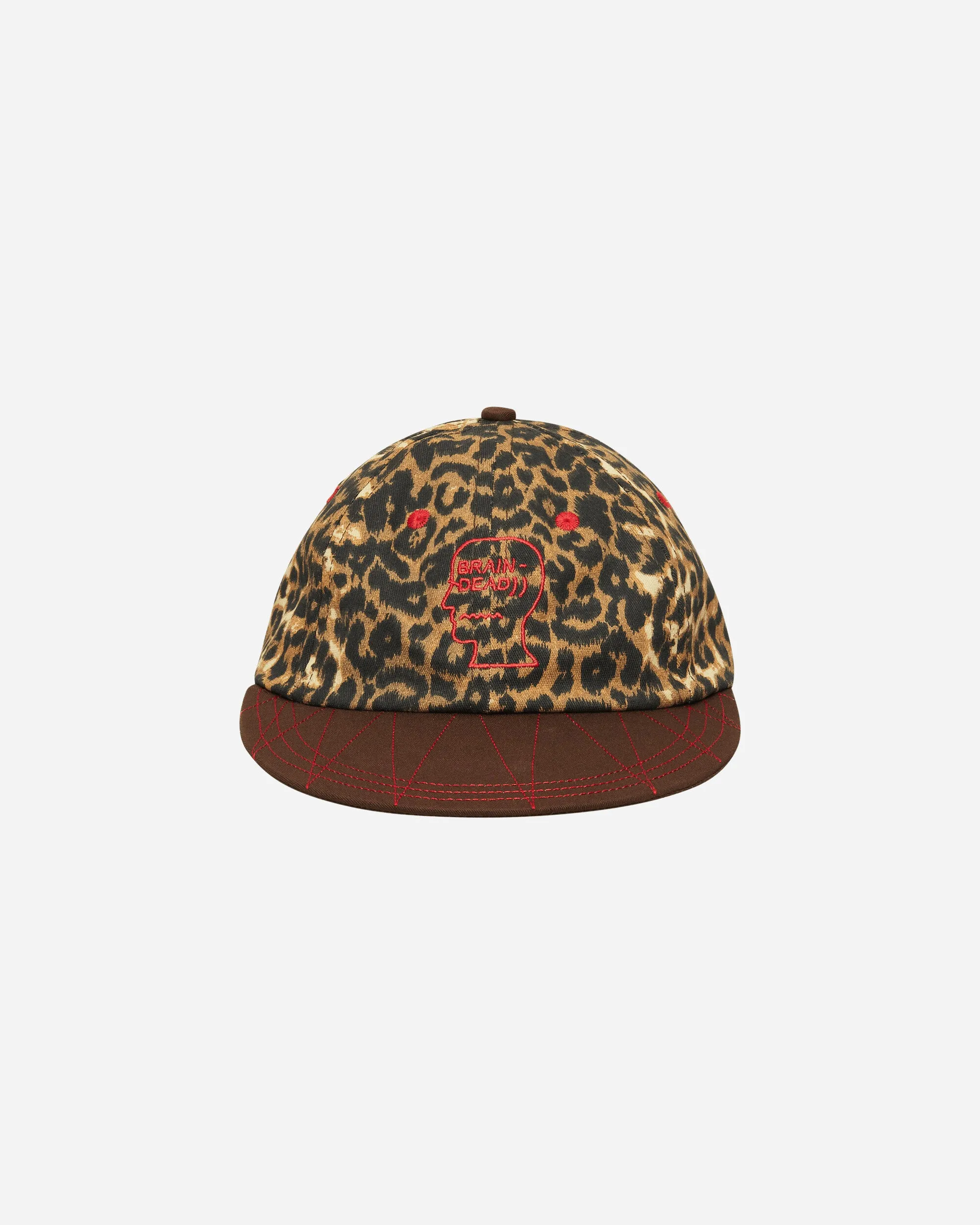 Logohead Long Brim Hat Leopard