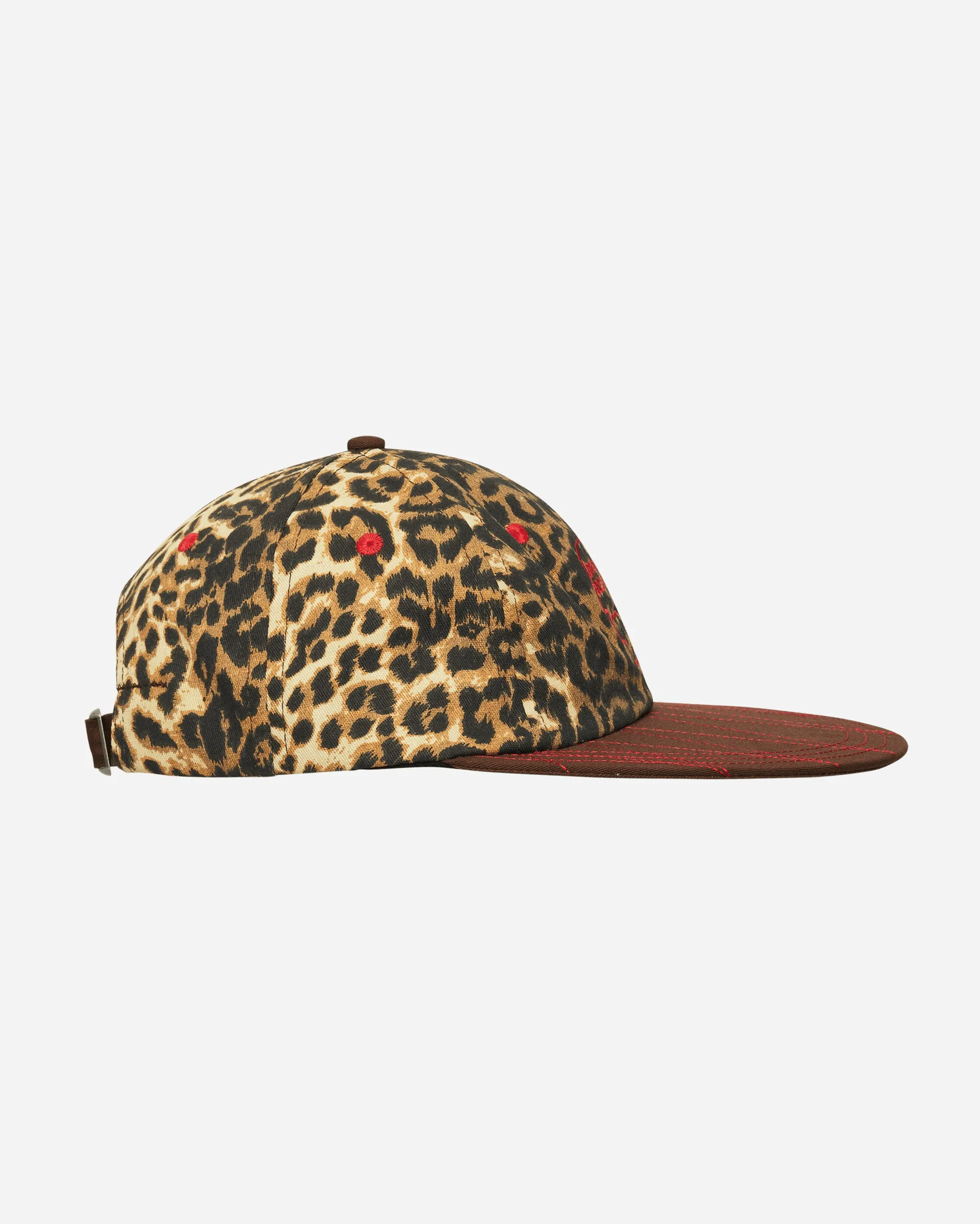 Logohead Long Brim Hat Leopard