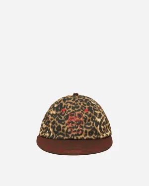 Logohead Long Brim Hat Leopard