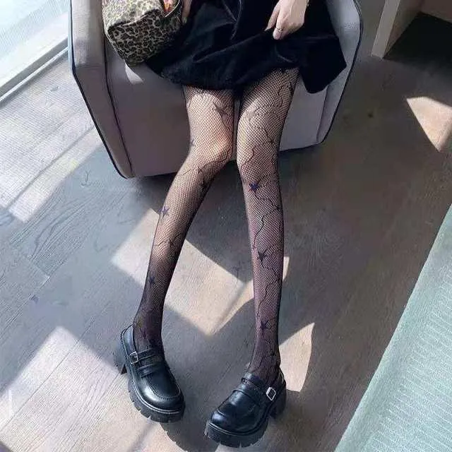 Long Hollow Out Sexy Pantyhose Tights Fishnet Stockings Club Party Hosiery