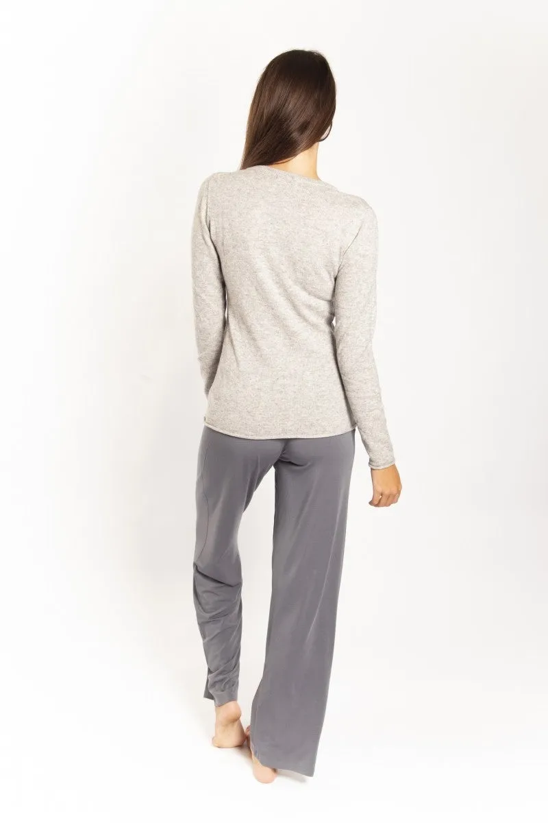Love & Lustre Cashmere Lounge Top