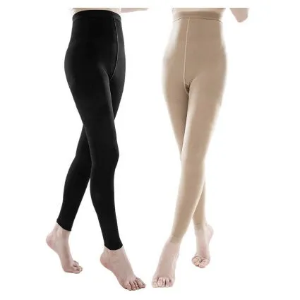 Medical Compression Stockings - Panty Hose Footless - Black or Beige - CCL 2 - 23-32mmHG