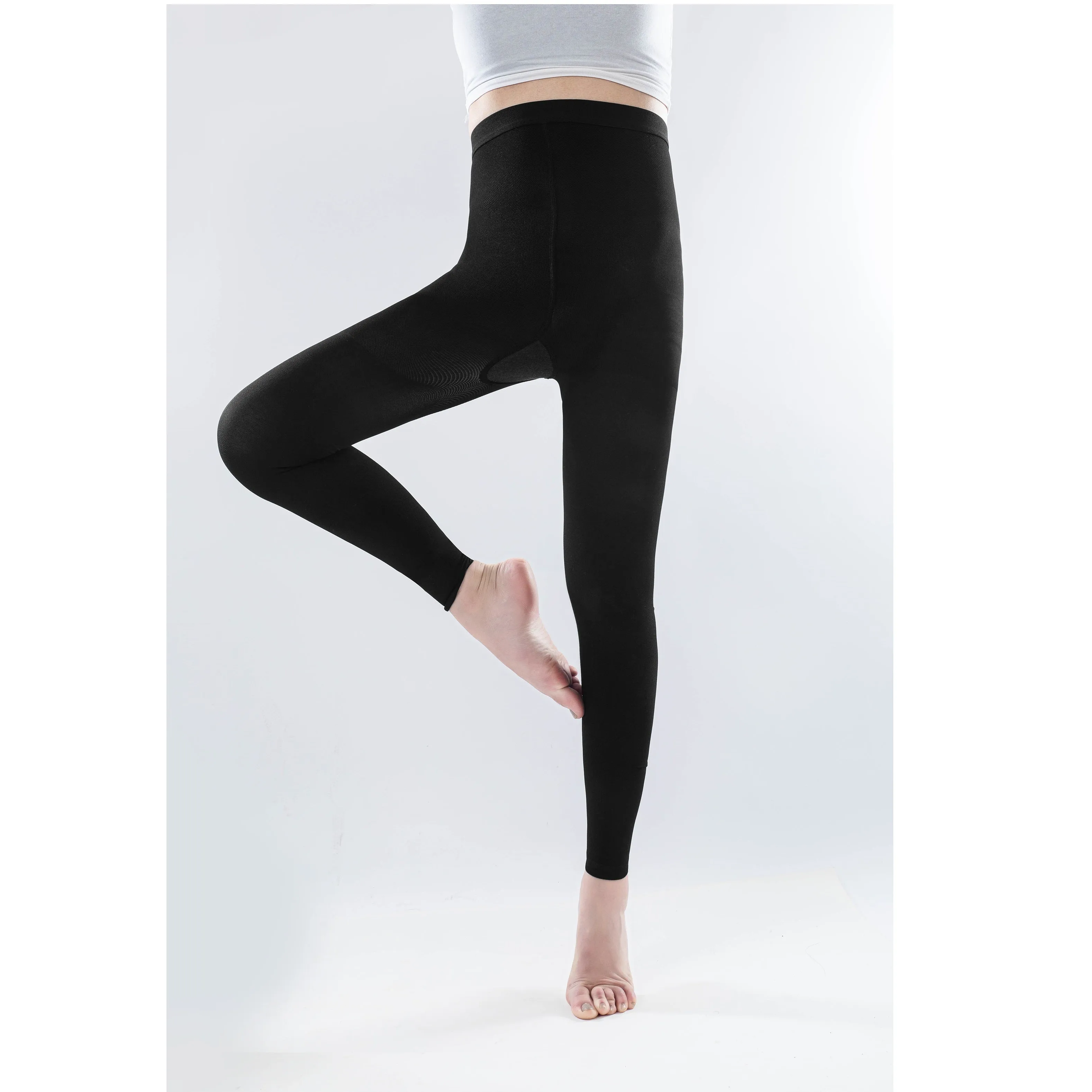 Medical Compression Stockings - Panty Hose Footless - Black or Beige - CCL 2 - 23-32mmHG
