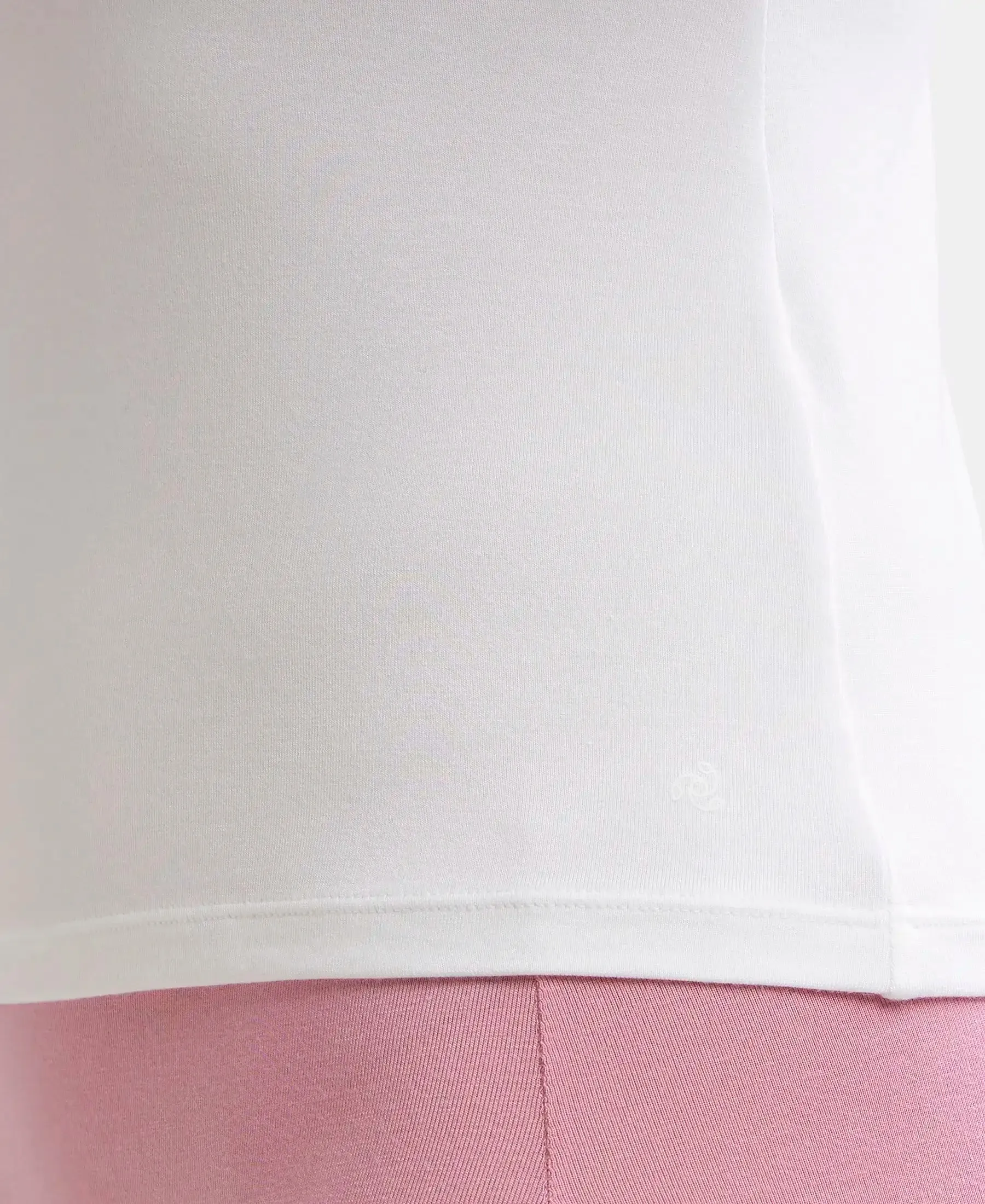 Micro Modal Elastane Stretch Camisole with Adjustable Straps and StayFresh Treatment - White