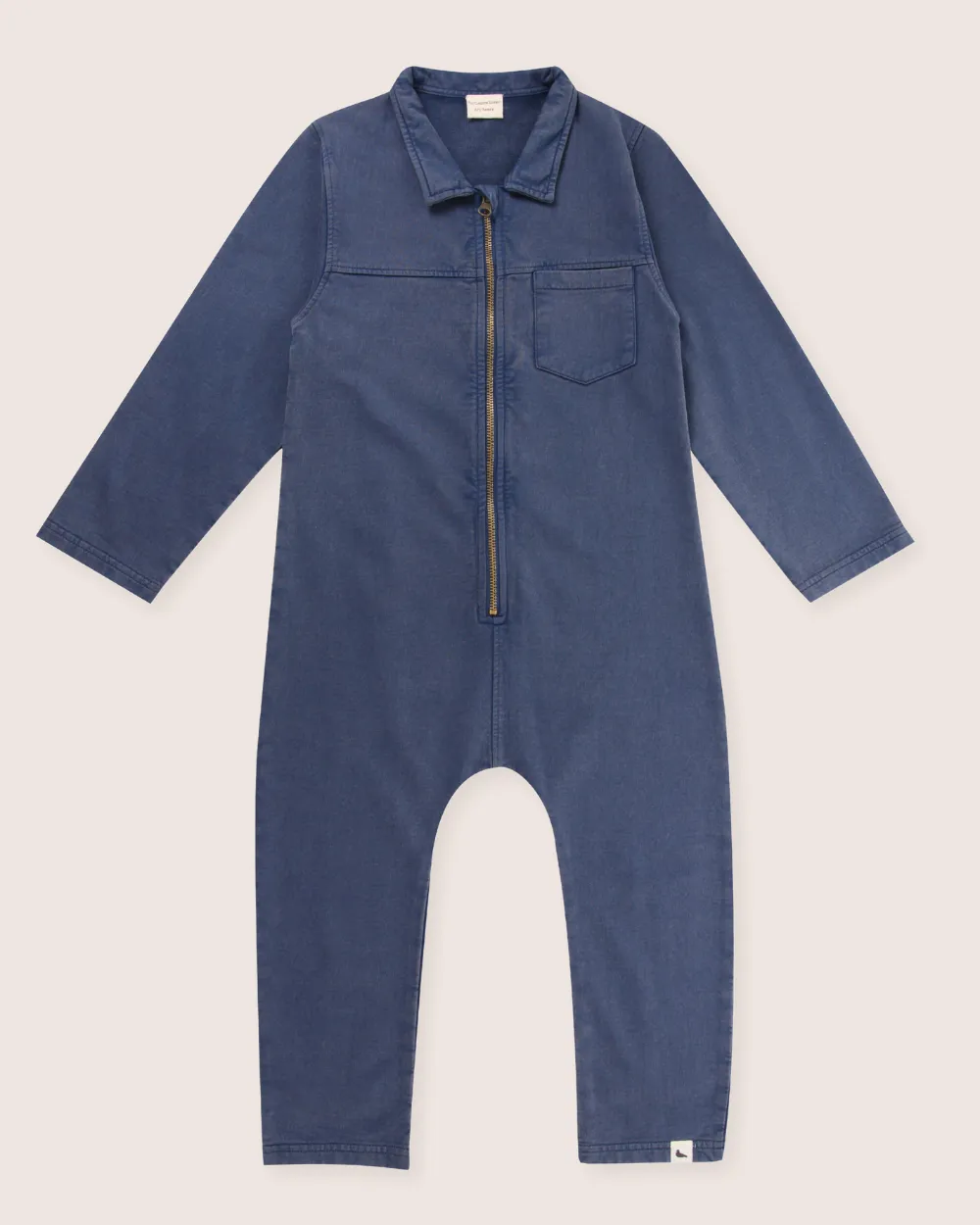 Navy Denim Overalls