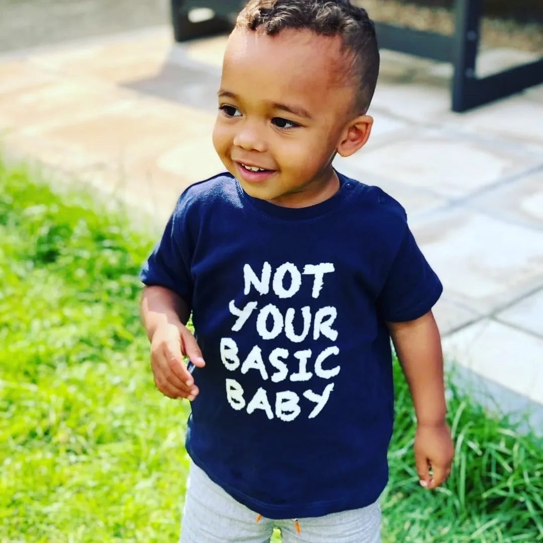 Not Basic Baby T Shirt