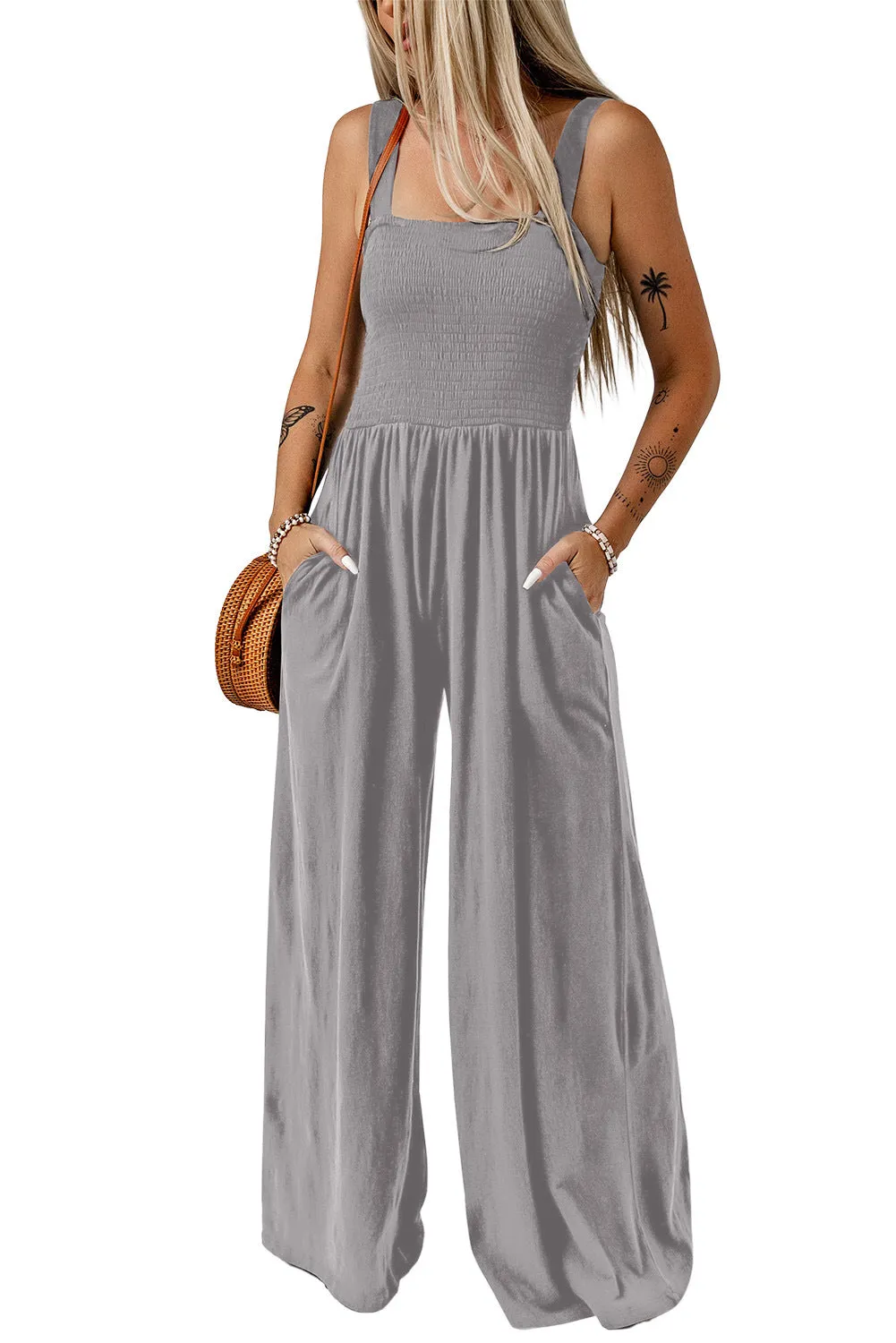 One-piece vest pants-D324 | Inspanda