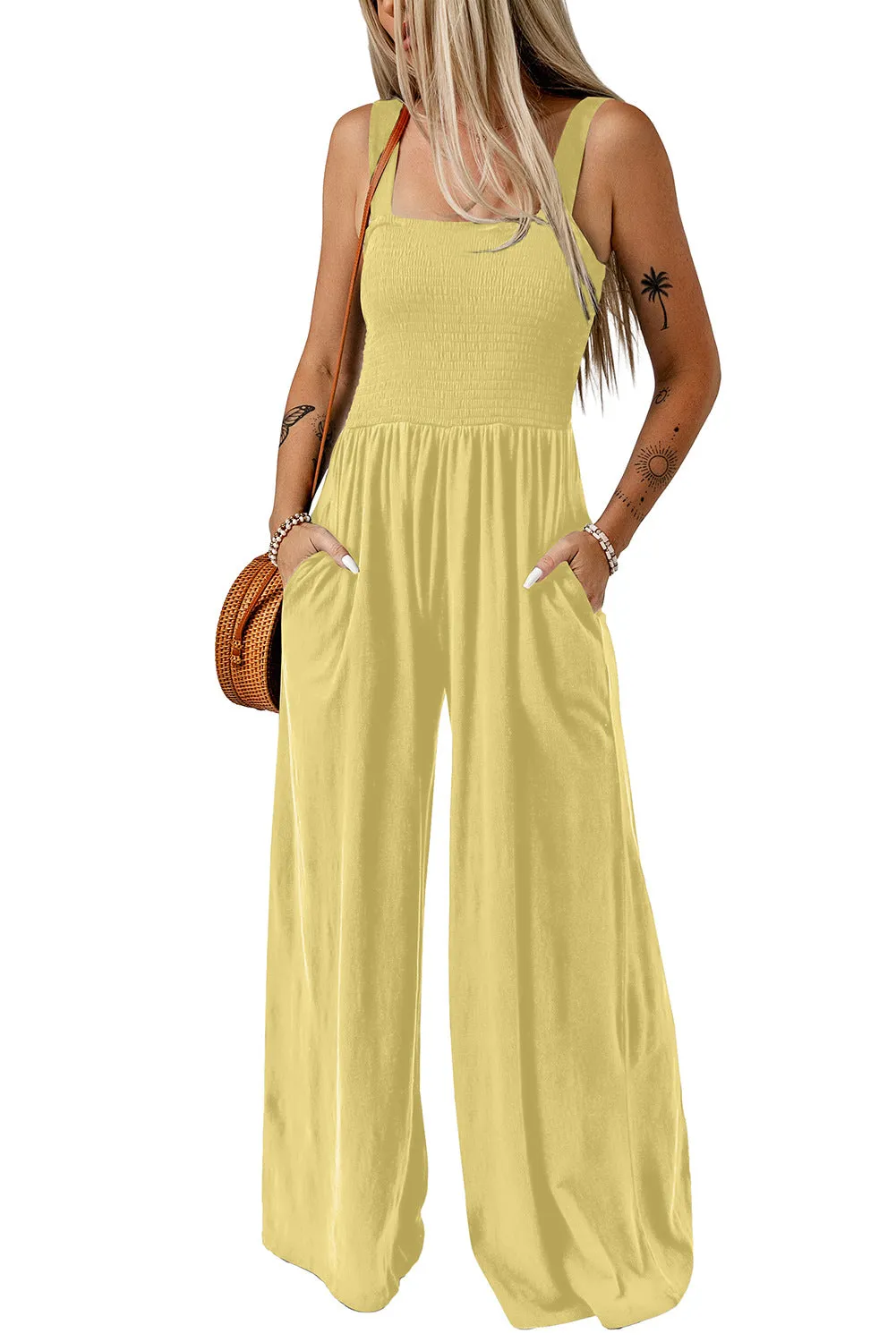 One-piece vest pants-D324 | Inspanda